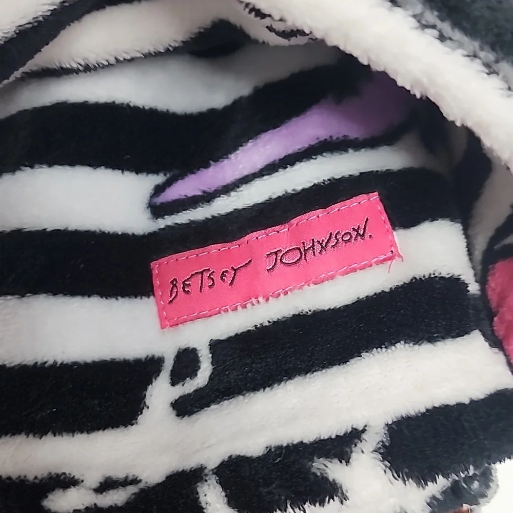 Betsey johnson Halloween stripes blank